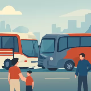 Choque entre tres micros que trasladaban hinchas de Estudiantes rumbo a la final con Racing en Santiago del Estero