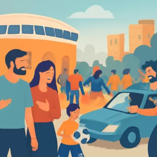 Disturbios y destrozos marcaron la fallida visita de Messi a Calcuta