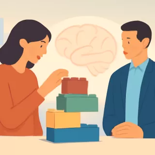 El cerebro humano aprende nuevos comportamientos combinando bloques cognitivos como piezas de LEGO