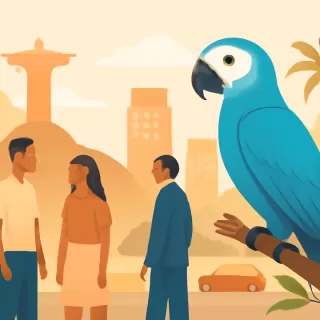 La guacamaya de Spix en Brasil, al borde de la extinción nuevamente por un virus letal