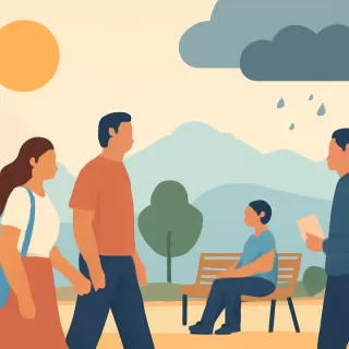 Pronóstico: Sábado caluroso con tormentas aisladas por la noche en Mendoza