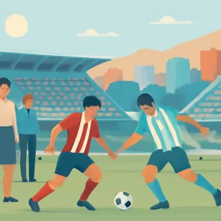 Estudiantes y Racing disputan la final del torneo Clausura en Santiago del Estero