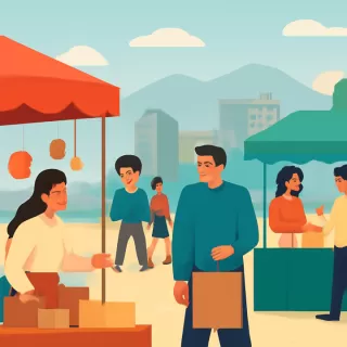 Ferias de verano y navideñas en Las Heras fomentan el emprendedurismo local y el consumo responsable