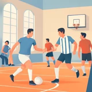 Partidos de futsal promocionales este fin de semana en el gimnasio del Pueyrredón