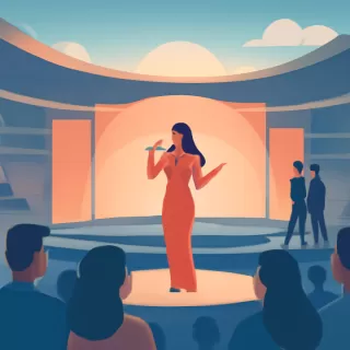 María Becerra presentó un musical en cinco actos en River con un show 360° y varios invitados