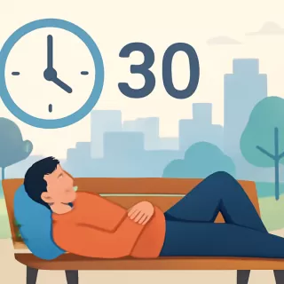 Rutina de 30 minutos para resetear el cerebro tras dormir poco y mejorar el día