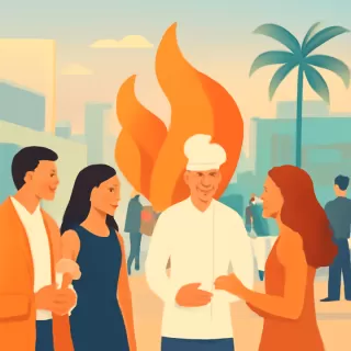 Evento sensorial en Miami Art Week organizado por Alan y Grace Faena con Francis Mallmann y Es Devlin