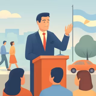 Leonel Chiarella, joven intendente de Venado Tuerto, preside la UCR