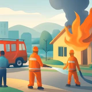 Bomberos controlan incendio en vivienda tras alerta de vecinos en Cerro Bayo