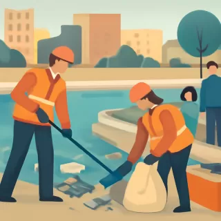 Ciudad de Mendoza retiró más de 100 toneladas de basura del canal Papagayos