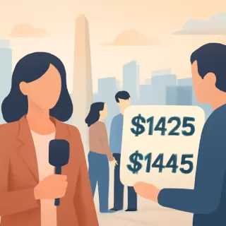 Cotización del dólar blue el domingo 14 de diciembre de 2025