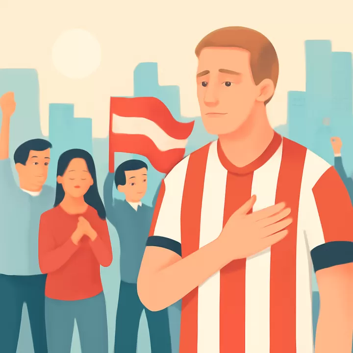 Santiago Ascacibar emocionado por el apoyo de los hinchas de Estudiantes pero duda sobre su futuro