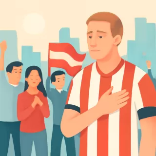 Santiago Ascacibar emocionado por el apoyo de los hinchas de Estudiantes pero duda sobre su futuro