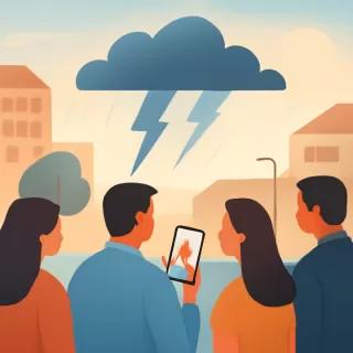 Alerta por tormentas para el norte de Misiones emitida por el SMN