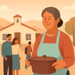 Rita Cruz se jubilará en 2026 tras cuatro décadas cocinando en escuela rural de Gobernador Solá