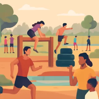 Primera edición de la travesía del jabalí en Jardín América reunió a más de 60 atletas