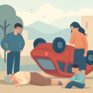 Falleció una mujer en el vuelco de una tráfic en San Carlos