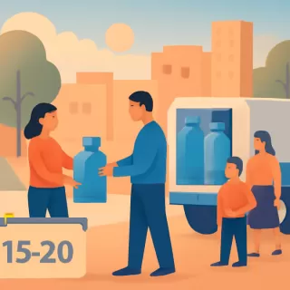 Cronograma del programa La Garrafa en tu Barrio del 15 al 20 de diciembre en Mendoza