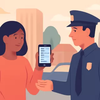 Illinois permite licencias de conducir digitales, pero la Policía no está obligada a aceptarlas