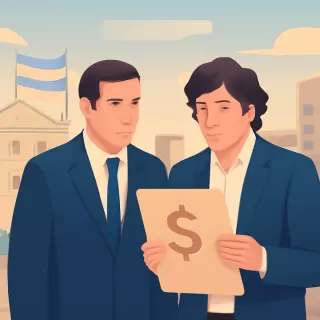 Milei y Caputo deben afrontar vencimientos de deuda por 34.000 millones de dólares con acreedores privados