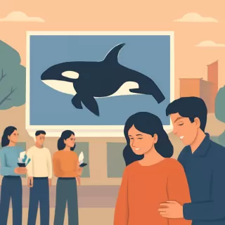 Falleció Kshamenk, la orca de Mundo Marino rescatada en 1992