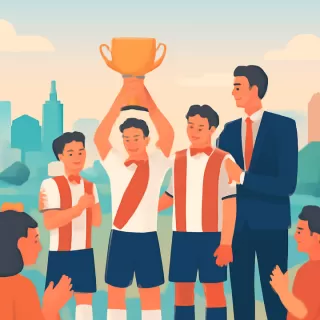 River se consagró campeón de la Messi Cup Sub 16 tras vencer 2-0 a Atlético de Madrid