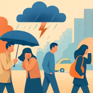 Tormentas eléctricas, lluvias y ráfagas afectarán Buenos Aires este domingo