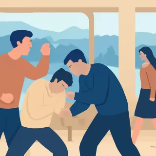 Acordarán penas leves y probation para dos agresores por ataque en la terminal de Villa La Angostura