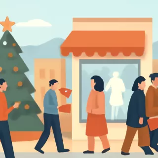 Funcionamiento del comercio en Mendoza durante las fiestas de Navidad y Año Nuevo