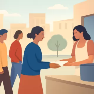 El 25% de los asistentes a comedores populares en Buenos Aires se sumó en el último año