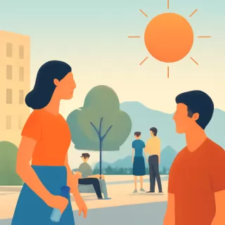 Ascenso de la temperatura en Mendoza al inicio de la semana