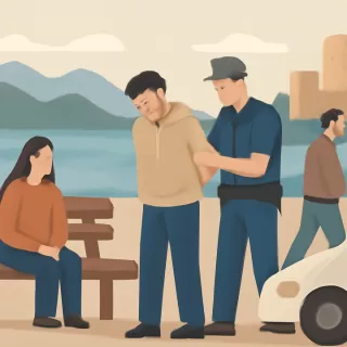 Detienen en Bariloche a un joven por venta de drogas en la Costanera