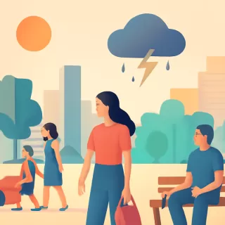 Leve ascenso de temperatura en CABA y el Conurbano con alertas por tormentas en el norte de Argentina