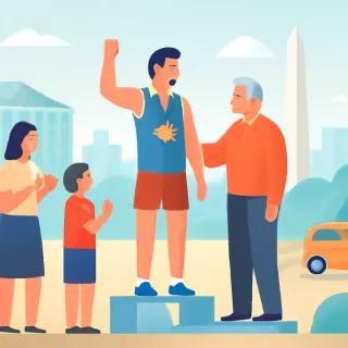 Osvaldo Barreto rindió homenaje a su padre al quedar segundo en el Maratón de Los Barrios