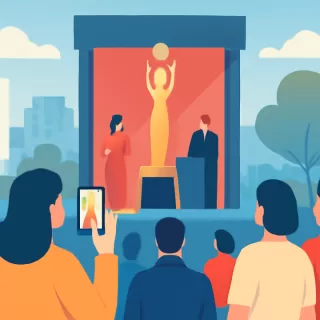 Primera entrega de los Martín Fierro de Streaming en Buenos Aires con transmisión por OLGA y Telefe