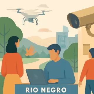 Río Negro incorpora drones y cámaras para detección temprana de incendios forestales