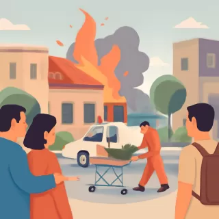 Explosión en vivienda de Villa Carlos Paz deja un herido grave