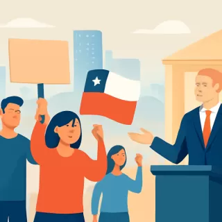 Chile: descontento social y cambio en la percepción política tras elecciones de Kast