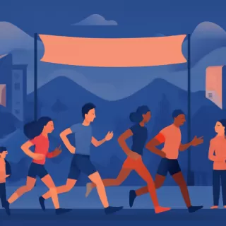 La Paz Running Nocturno reunió a más de 1500 corredores en su 11ª edición