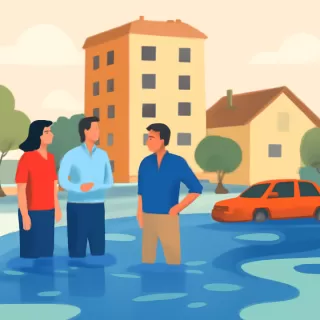 Cooperativa Horizonte asume responsabilidad por anegamientos en barrio Universitario I de Córdoba