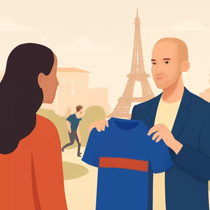 Jérémy Mathieu, campeón con Barcelona, se retiró y ahora trabaja en moda