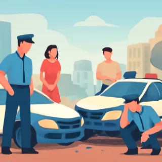 Choque entre dos patrulleros durante persecución en González Catán deja cuatro policías heridos