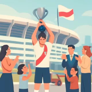 River Plate reconoció a los campeones de la Messi Cup en el Monumental