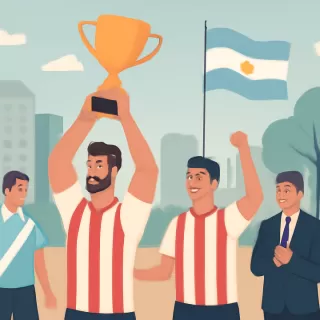 Estudiantes campeón con siete jugadores provenientes del Ascenso argentino