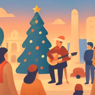 Mendoza celebra la Navidad con dos noches de música, arte y tradición en Plaza Independencia