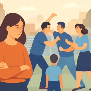 Batalla campal entre padres en partido de fútbol infantil en Lanús