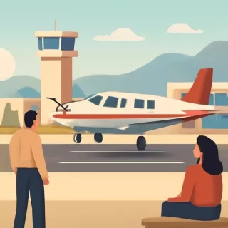 Avioneta declara emergencia por falla en tren de aterrizaje en aeropuerto de Salta