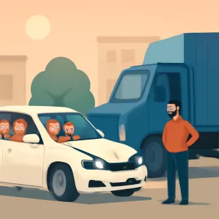 Colisión entre un auto y un camión en Santa Fe dejó cinco heridos leves y moderados