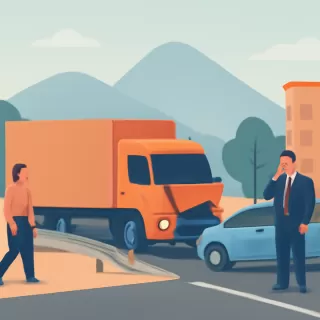 Accidente de camión en la ruta 60 de Chile provoca demoras en Guardia Vieja