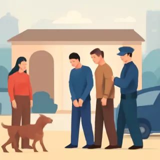 Detienen a dos sospechosos que envenenaron perros para robar a una jubilada en City Bell